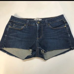 PAIGE Verdugo Ultra SkinnyJean Short 27